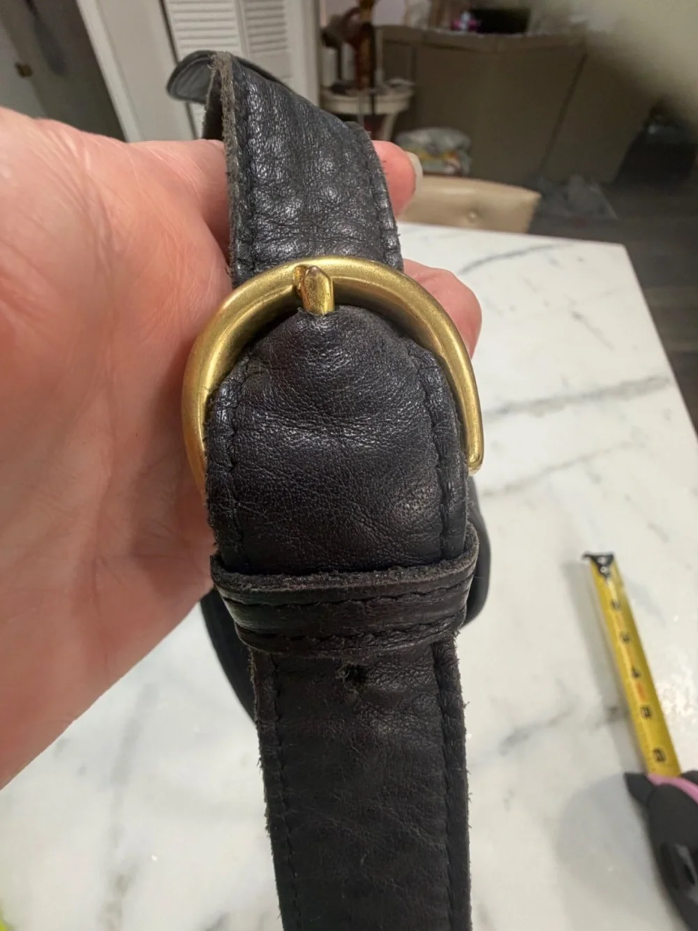 Black Coach Handbag ~ vintage